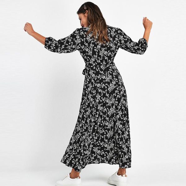 casual dresses vintage floral print maxi dress women boho three quarter sleeve long turn down collar shirt robe, Black;gray
casual dresses vintage floral print maxi dress women boho three quarter sleeve long turn down collar shirt robe, Black;gray