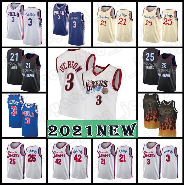 retro allen 3 iverson joel 21 embiid jersey ben 25 simmons basketball jersey philadelphias julius 6 erving jerseys 2021 new, Black;red
retro allen 3 iverson joel 21 embiid jersey ben 25 simmons basketball jersey philadelphias julius 6 erving jerseys 2021 new, Black;red