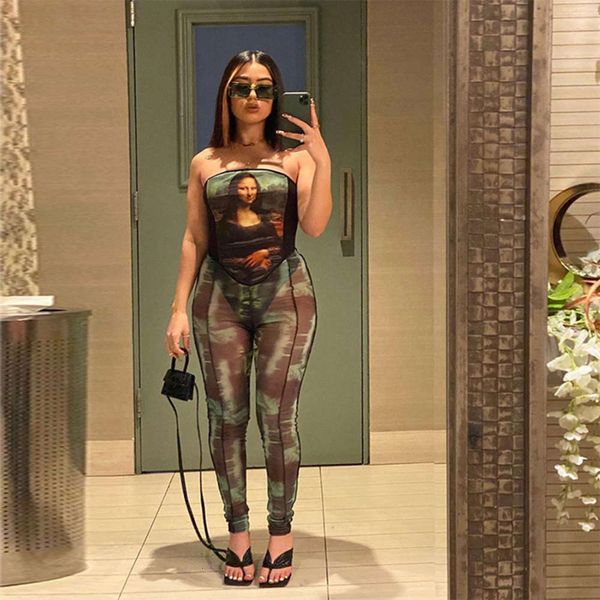 women's jumpsuits & rompers wind winter fashion print bra vt tights two piece suit, Black;white
women's jumpsuits & rompers wind winter fashion print bra vt tights two piece suit, Black;white