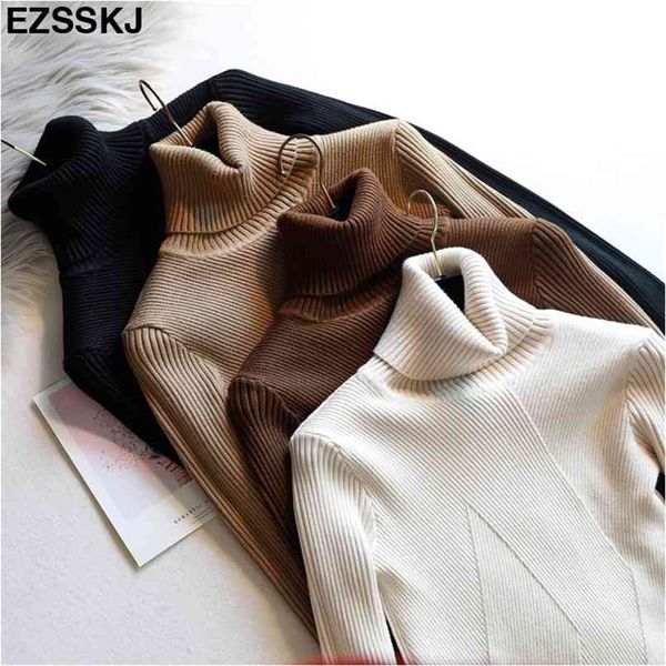 chic autumn winter thick sweater pullovers women long sleeve casual warm basic turtleneck sweater female knit jumpers 210824, White;black
chic autumn winter thick sweater pullovers women long sleeve casual warm basic turtleneck sweater female knit jumpers 210824, White;black
