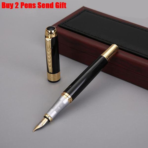 classic design full metal quality ink fountain pen business men writing signature gift buy 2 send pens 
classic design full metal quality ink fountain pen business men writing signature gift buy 2 send pens