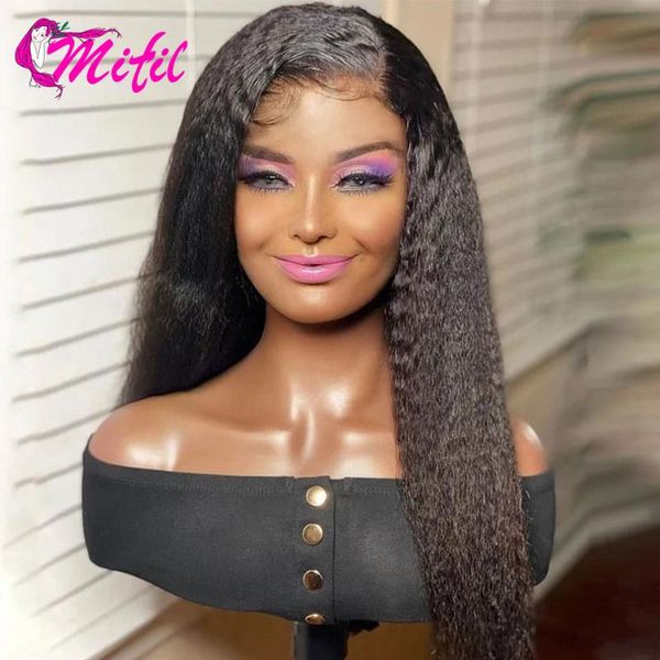lace wigs 180density kinky straight front human hair women remy peruvian yaki wig 4x4 closure, Black;brown
lace wigs 180density kinky straight front human hair women remy peruvian yaki wig 4x4 closure, Black;brown