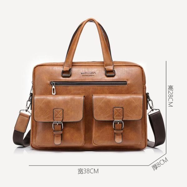 briefcases men's bag briefcase fashion handbag shoulder quality pu leather men office bags for 14 inch laptop
briefcases men's bag briefcase fashion handbag shoulder quality pu leather men office bags for 14 inch laptop