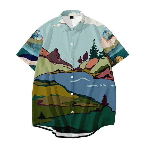 abstract landscape painting men fashion couple hawaiian shirt short sleeve streetwear chic blouse beach camisas s-6xl men's casual shir, White;black
abstract landscape painting men fashion couple hawaiian shirt short sleeve streetwear chic blouse beach camisas s-6xl men's casual shir, White;black