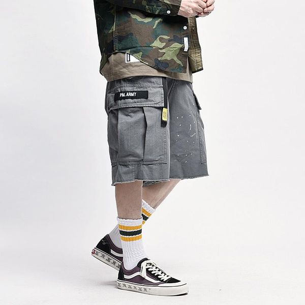 men's shorts splash-ink functional cargo men summer streetwear old school multi-pocket work mens casual baggy canvas, White;black
men's shorts splash-ink functional cargo men summer streetwear old school multi-pocket work mens casual baggy canvas, White;black