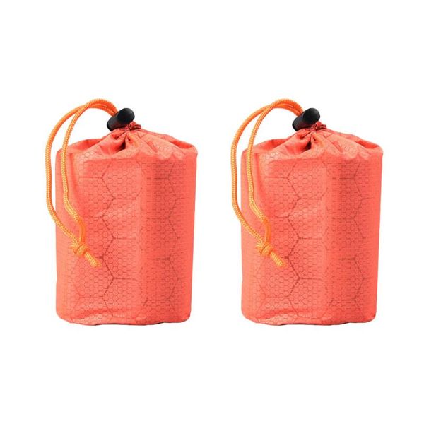 2pcs outdoor emergency pe aluminum film storage bag small and portable anti-dirty silicone snow drawstring sleeping bags
2pcs outdoor emergency pe aluminum film storage bag small and portable anti-dirty silicone snow drawstring sleeping bags