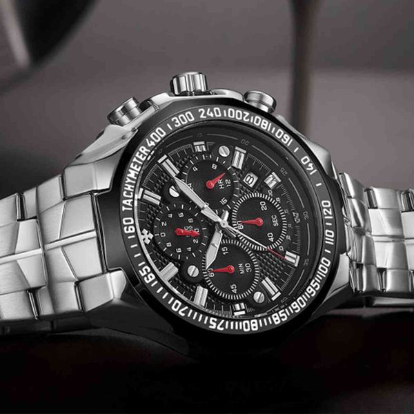 sports watches for men fashion quartz big clock wwoor brand luxury military full steel waterproof chronograph wristwatch, Slivery;brown
sports watches for men fashion quartz big clock wwoor brand luxury military full steel waterproof chronograph wristwatch, Slivery;brown