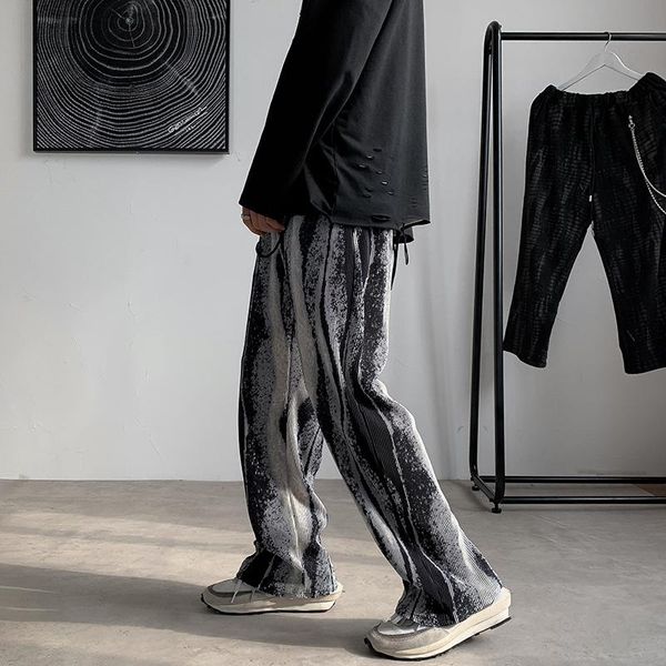 men's pants summer pleated fashion retro tie-dye men streetwear loose hip-hop straight wide-leg mens trousers s-2xl, Black
men's pants summer pleated fashion retro tie-dye men streetwear loose hip-hop straight wide-leg mens trousers s-2xl, Black