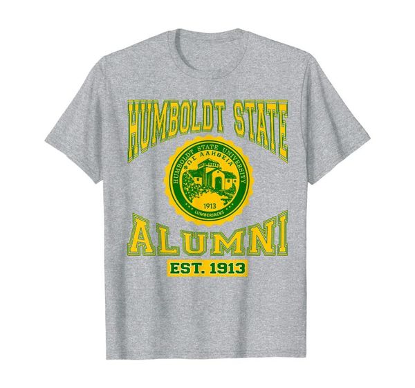 men's t-shirts humboldt state 1913 university apparel - t shirt, White;black 
men's t-shirts humboldt state 1913 university apparel - t shirt, White;black