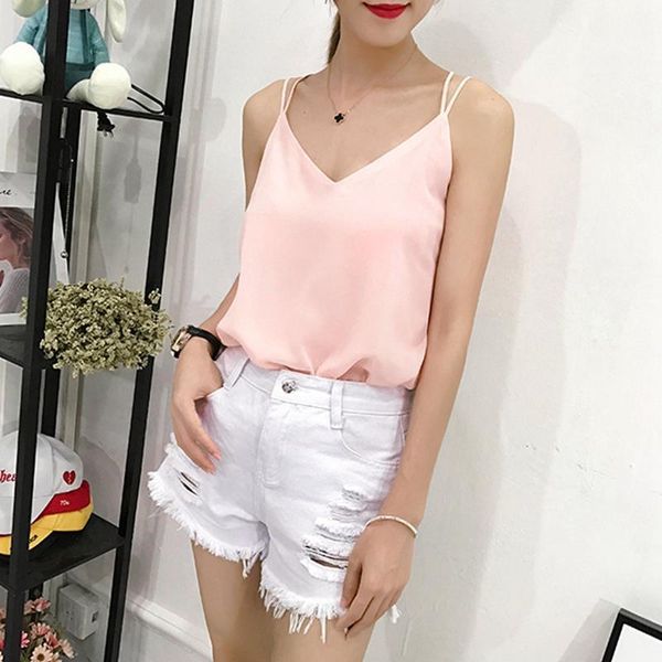 chiffon women camis tank for v neck camisole ladies gray navy khaki pink white black female
chiffon women camis tank for v neck camisole ladies gray navy khaki pink white black female