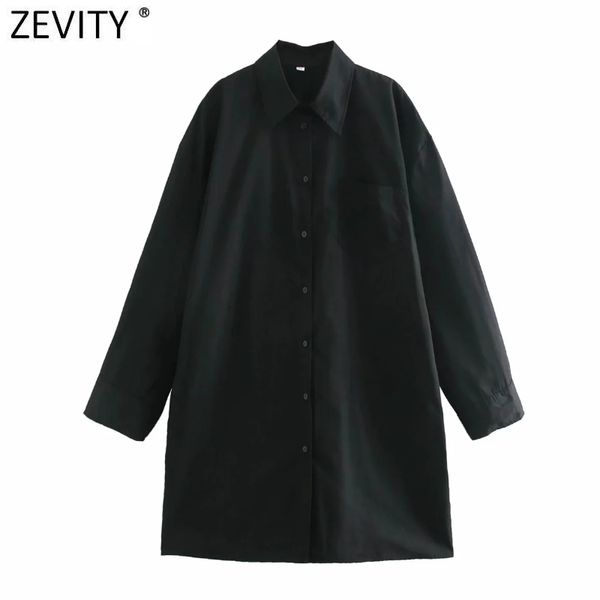 zevity women fashion breasted oversize black smock blouse office lady long sleeve chic shirts business femininas ls7547 210419, White
zevity women fashion breasted oversize black smock blouse office lady long sleeve chic shirts business femininas ls7547 210419, White