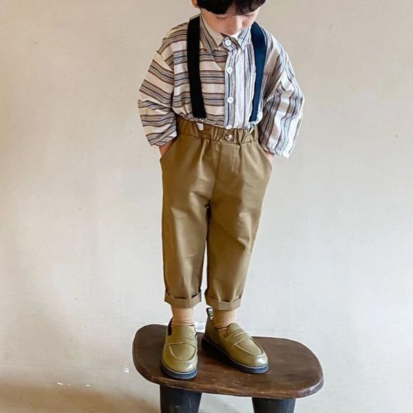 clothing sets 2021 child boy gentleman costume kids formal blouse+pant 2pcs suit boys birthday clothes for wedding party children outfits, White
clothing sets 2021 child boy gentleman costume kids formal blouse+pant 2pcs suit boys birthday clothes for wedding party children outfits, White