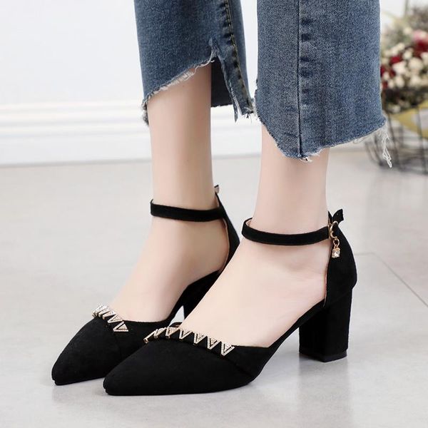 shoes women ankle strap heels sandals 2021 summer chunky high party dress big size casual, Black
shoes women ankle strap heels sandals 2021 summer chunky high party dress big size casual, Black