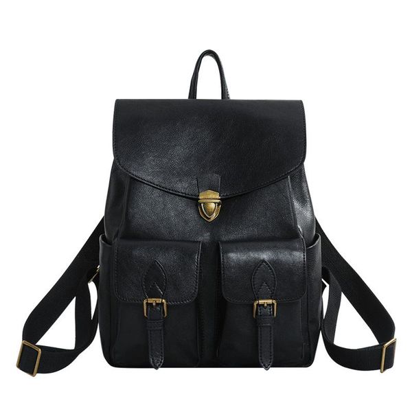 layer cowhide retro backpack large capacity bookbag leather college style backpacks bagpack
layer cowhide retro backpack large capacity bookbag leather college style backpacks bagpack