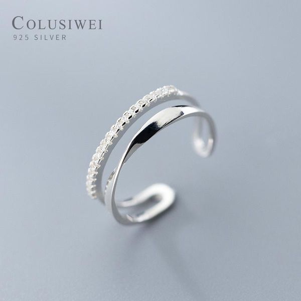 cluster rings colusiwei cz wedding statement finger for women authentic 925 sterling silver open adjustable ring bauge fashion jewelry, Golden;silver
cluster rings colusiwei cz wedding statement finger for women authentic 925 sterling silver open adjustable ring bauge fashion jewelry, Golden;silver