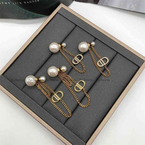 75%off outlet letter earrings with front and back pearl chain tassel earrings for women, Golden
75%off outlet letter earrings with front and back pearl chain tassel earrings for women, Golden
