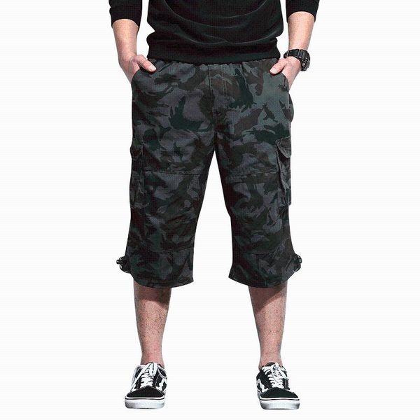 men's shorts summer mens baggy multi pocket military camo cargo loose breeches male long camouflage bermuda capris plus size 6xl, White;black
men's shorts summer mens baggy multi pocket military camo cargo loose breeches male long camouflage bermuda capris plus size 6xl, White;black