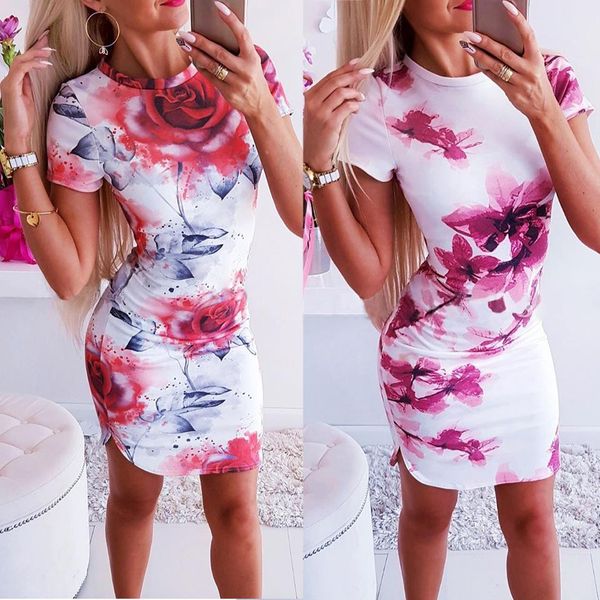 retro vintage pencil clothes floral printing open side bodycon party dress around the neck dressed in female short, Black;gray
retro vintage pencil clothes floral printing open side bodycon party dress around the neck dressed in female short, Black;gray