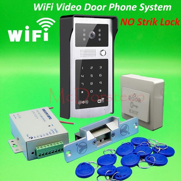 android iso app wifi video door phone rfid & code keypad doorbell no electric strike lock system + power supply access control phones
android iso app wifi video door phone rfid & code keypad doorbell no electric strike lock system + power supply access control phones