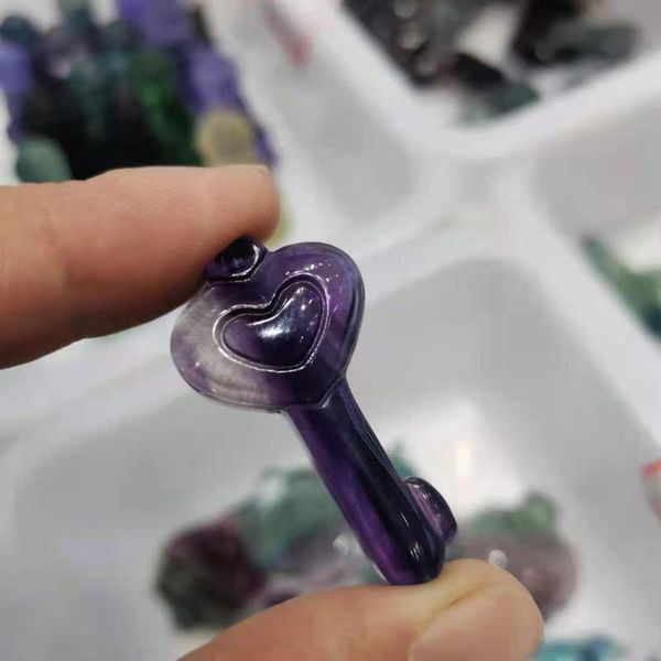 decorative objects & figurines natural rainbow fluorite crystal carved key ornaments
decorative objects & figurines natural rainbow fluorite crystal carved key ornaments