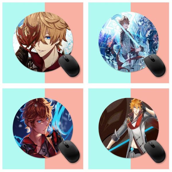 mouse pads & wrist rests genshin impact tartaglia round mat gaming pad for pc lapnotebook 20x20cm gamer desk
mouse pads & wrist rests genshin impact tartaglia round mat gaming pad for pc lapnotebook 20x20cm gamer desk