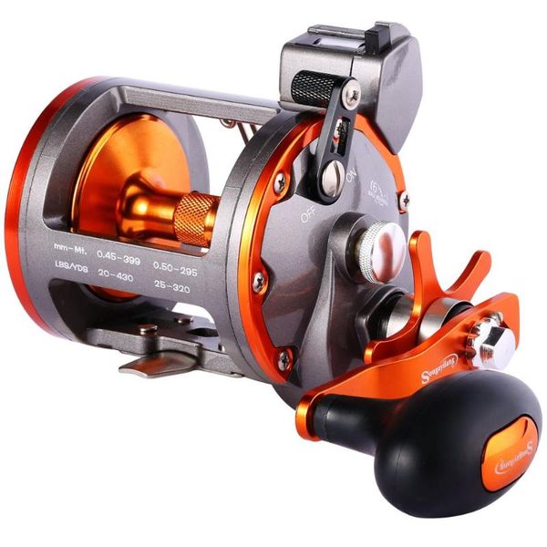 sougayilang 6+1bb 30b 40b strong trolling counter fishing reel casting sea spinning wheels baitcasting coil tackle reels
sougayilang 6+1bb 30b 40b strong trolling counter fishing reel casting sea spinning wheels baitcasting coil tackle reels