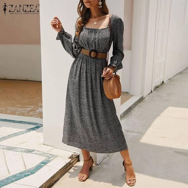 women's bohemian dresses 2021 autumn floral print maxi vestidos casual puff sleeve long sundress beach robe oversize 5xl, Black;gray
women's bohemian dresses 2021 autumn floral print maxi vestidos casual puff sleeve long sundress beach robe oversize 5xl, Black;gray