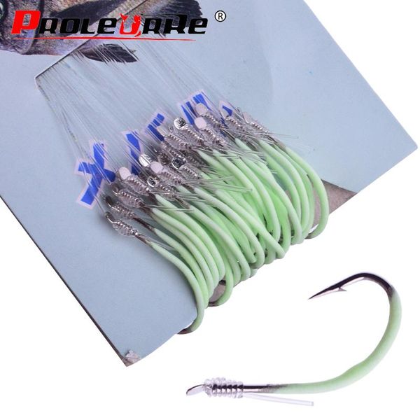fishing hooks proleurre 30pcs/pack luminous hook 12-18# barbed pesca tackle accessories high carbon steel pr-016
fishing hooks proleurre 30pcs/pack luminous hook 12-18# barbed pesca tackle accessories high carbon steel pr-016