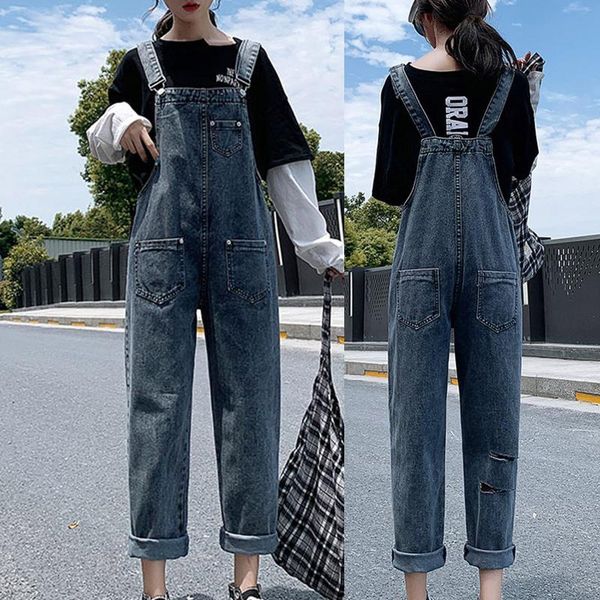 women's jeans straight pants show thin, high waist, wide leg denim jumpsuit, and thin spring jeans in pantalon femme sagace uol0, Blue
women's jeans straight pants show thin, high waist, wide leg denim jumpsuit, and thin spring jeans in pantalon femme sagace uol0, Blue