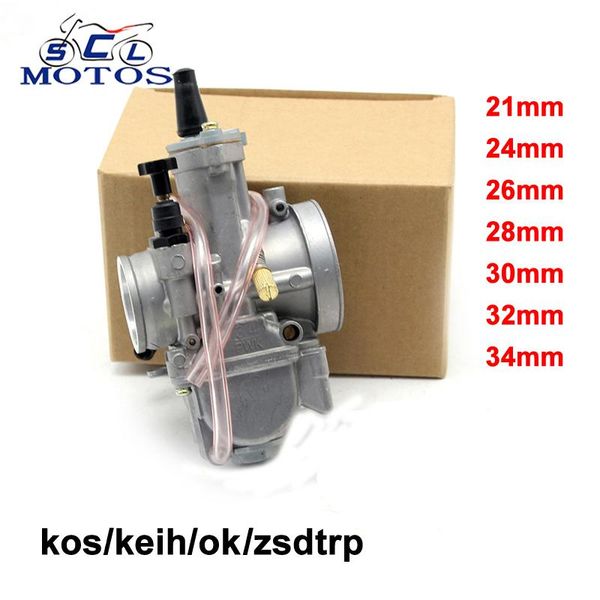 sclmotos- motorcycle carburetor parts modification 21 24 26 28 30 32 34mm pwk koso oko carb with power jet fit race scooter atv fuel system
sclmotos- motorcycle carburetor parts modification 21 24 26 28 30 32 34mm pwk koso oko carb with power jet fit race scooter atv fuel system