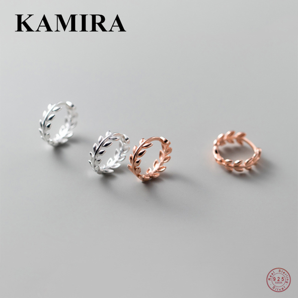 hoop & huggie kamira real 925 sterling silver vintage cuban ear buckle branch leaf round earrings for women teen wedding chic jewelry, Golden;silver
hoop & huggie kamira real 925 sterling silver vintage cuban ear buckle branch leaf round earrings for women teen wedding chic jewelry, Golden;silver