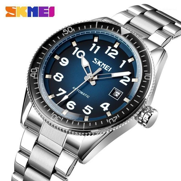 automatic watch men luxury mechanical watches stainless steel original brand date display clock montre homme 9232 wristwatches, Slivery;brown
automatic watch men luxury mechanical watches stainless steel original brand date display clock montre homme 9232 wristwatches, Slivery;brown