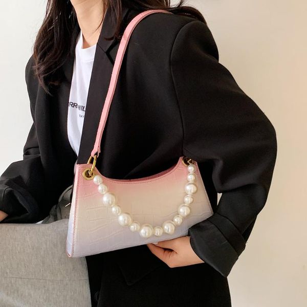 crocodile pattern women's shoulder bags fashion gradient color female crossbody bag pu leather shopper pearl decoration
crocodile pattern women's shoulder bags fashion gradient color female crossbody bag pu leather shopper pearl decoration