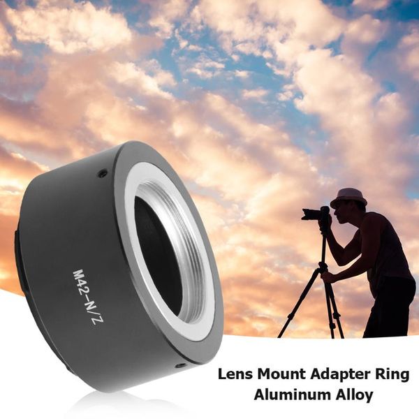 lens adapters & mounts m42-nz high precision mount adapter ring aluminium alloy for m42 to z mirrorless camera
lens adapters & mounts m42-nz high precision mount adapter ring aluminium alloy for m42 to z mirrorless camera