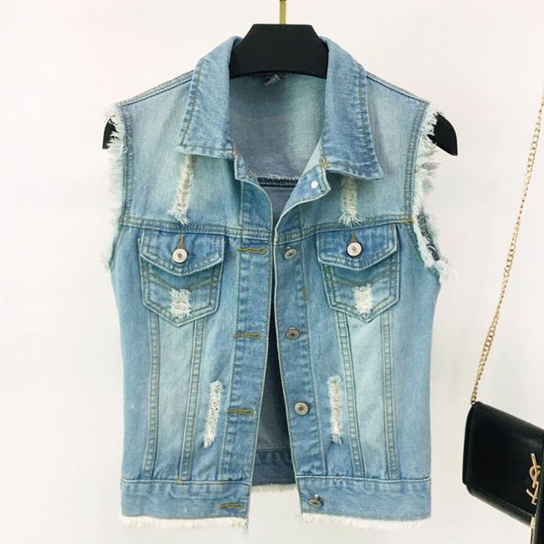 women's vests arrival demin vest women female slim turn-down collar sleeveless outwear fashion preppy style girl jacket mj0018, Black;white
women's vests arrival demin vest women female slim turn-down collar sleeveless outwear fashion preppy style girl jacket mj0018, Black;white
