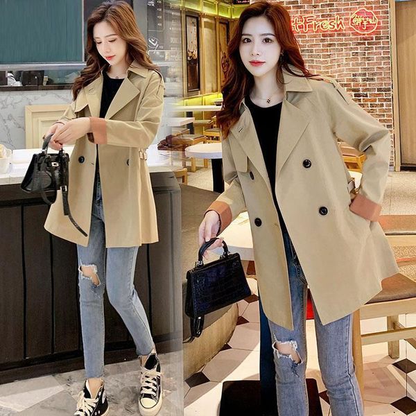 women's trench coats 2021 spring autumn woman ladies elegant slim long windbreakers plus size female casual windbreaker outerwears 4xl, Tan;black
women's trench coats 2021 spring autumn woman ladies elegant slim long windbreakers plus size female casual windbreaker outerwears 4xl, Tan;black