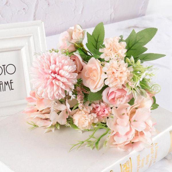 decorative flowers & wreaths multicolor rose artificial flower real touch bouquet fake for wedding decoration home garen decor
decorative flowers & wreaths multicolor rose artificial flower real touch bouquet fake for wedding decoration home garen decor