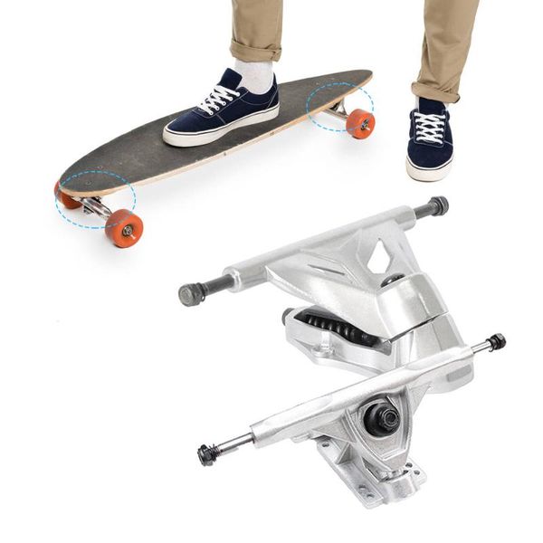 pair aluminum alloy skateboard trucks independent bridges bracket accessory skateboarding
pair aluminum alloy skateboard trucks independent bridges bracket accessory skateboarding