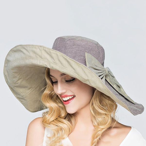 wide brim hats 2021 foldable oversized hat women's summer big sun protection beach female sunscreen cap bonnet, Blue;gray
wide brim hats 2021 foldable oversized hat women's summer big sun protection beach female sunscreen cap bonnet, Blue;gray