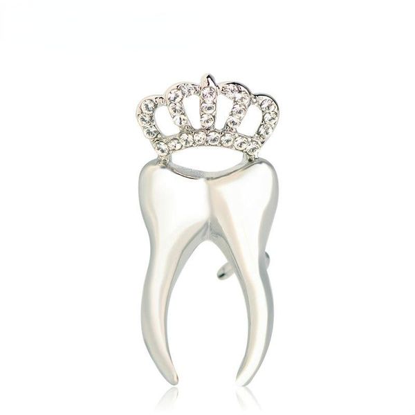 pins, brooches blucome fashion crown tooth shape brooch alloy crystal dentist women suit dress party clothes accessories, Gray
pins, brooches blucome fashion crown tooth shape brooch alloy crystal dentist women suit dress party clothes accessories, Gray