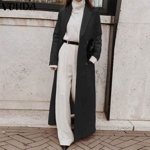 women's jackets fashion winter warm black outwear long vonda lapel coats casual sleeve female solid overcoats 3d1x, Black;brown
women's jackets fashion winter warm black outwear long vonda lapel coats casual sleeve female solid overcoats 3d1x, Black;brown