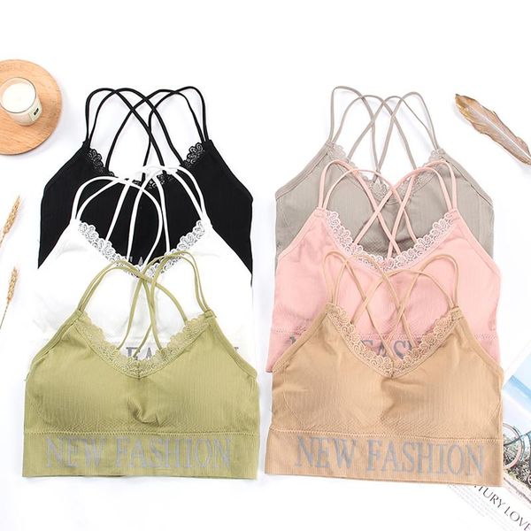 women's underwear tube color matching vest sports suspenders fashion camisole cotton bandage back #25 gym clothing, White;black
women's underwear tube color matching vest sports suspenders fashion camisole cotton bandage back #25 gym clothing, White;black