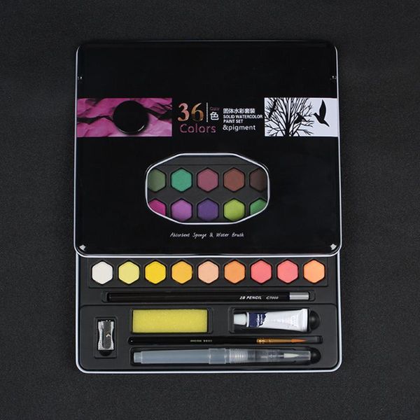 gift sets non toxic watercolor paint set art supplies artist professional for beginners sketching solid children with box quick dry
gift sets non toxic watercolor paint set art supplies artist professional for beginners sketching solid children with box quick dry