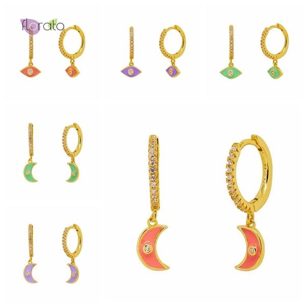 hoop & huggie exquisite moon/eye pendant 925 silver minimalist fashion earrings european american elegant jewelry for women birthday gift, Golden;silver
hoop & huggie exquisite moon/eye pendant 925 silver minimalist fashion earrings european american elegant jewelry for women birthday gift, Golden;silver