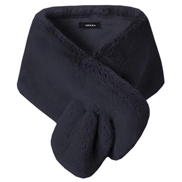 women's fur & faux gamporl 2021 winter shawl fashion thick warm elegant solid soft cape feminine outwear vintage, Black
women's fur & faux gamporl 2021 winter shawl fashion thick warm elegant solid soft cape feminine outwear vintage, Black