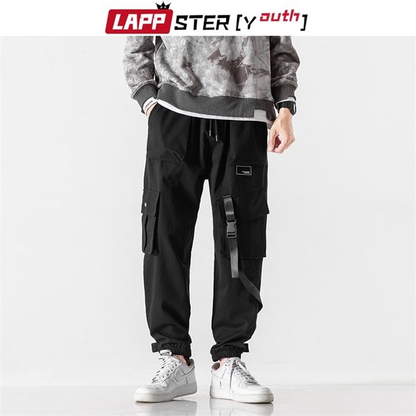 men ribbons vintage harajuku cargo pants overalls streetwear hip hop joggers casual baggy tactical trouser 210420, Black
men ribbons vintage harajuku cargo pants overalls streetwear hip hop joggers casual baggy tactical trouser 210420, Black