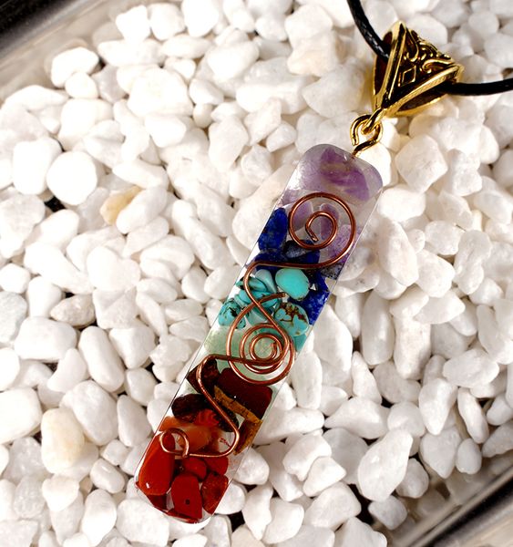 7 chakra pendant necklace healing pendant adjustable emf protection spiritual healing cord chakra stones necklace, Silver
7 chakra pendant necklace healing pendant adjustable emf protection spiritual healing cord chakra stones necklace, Silver