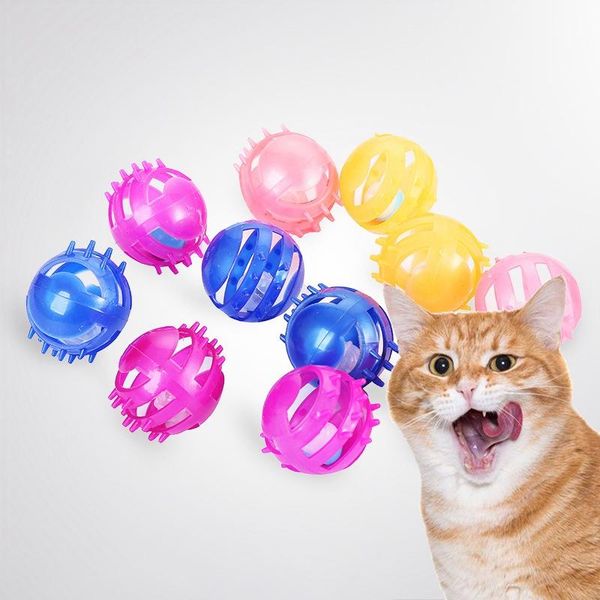 legendog cat plastic ball toy interactive kitten pet chew with bell hollow training toys
legendog cat plastic ball toy interactive kitten pet chew with bell hollow training toys