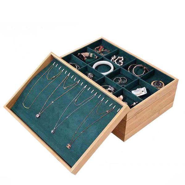 jewelry pouches, bags bamboo green velvet display tray ring earring necklace bracelet pendant organizer storage for drawer, Pink;blue
jewelry pouches, bags bamboo green velvet display tray ring earring necklace bracelet pendant organizer storage for drawer, Pink;blue
