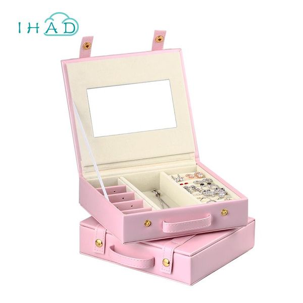 storage boxes & bins creative portable jewelry box travel high capacity earrings ring cases with handle organizer birthday gift
storage boxes & bins creative portable jewelry box travel high capacity earrings ring cases with handle organizer birthday gift